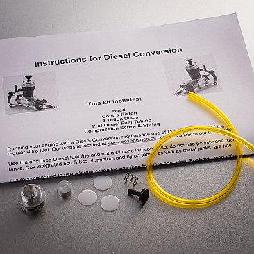 Diesel Head Conversion for Cox .049 / .051