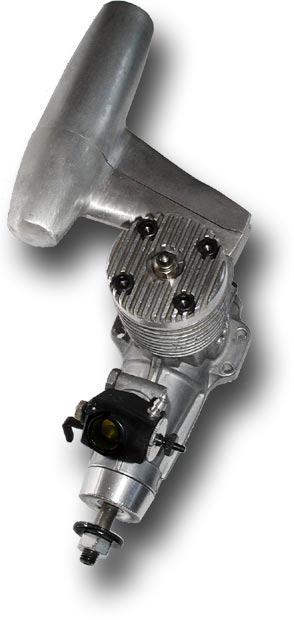 Overall view of the Cox Conquest .40 prototype.