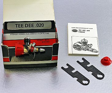 #42-Cox .020 Tee Dee Engine (Cox Box)