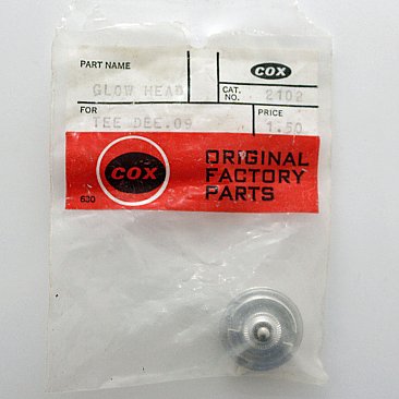 2102-Cox .09 Tee Dee Glow Head (OEM)