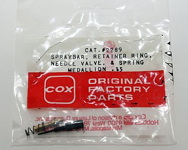 2289 Cox .15 Medallion Needle & Spraybar