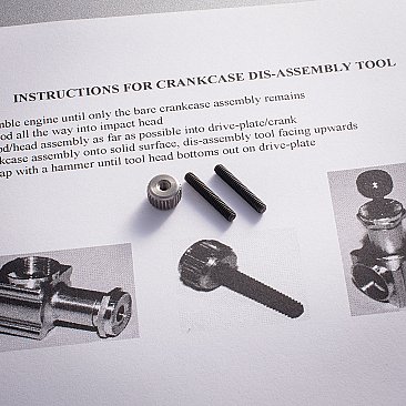 Disassembly Tool for Cox .049 / .051 Engines